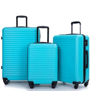 Belatt 3-Piece Luggage Set (20/24/28") - TSA Lock, 360° Spinner Wheels, Nestable Design & Adjustable Pull Rod - 1 of 4