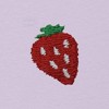 Dalix Womens Lil Strawberry Lightweight High Waisted Tee - 2 of 4