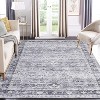 Washable Vintage Oriental Rug, Non-Slip and Stain Resistant Rug, Vintage Floral Embossed Low Pile Rug for Living Room, Dining Room, Bedroom - 2 of 4