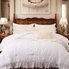 Ruffle Comforter Set -9 Pieces Cozy Bedding Set with Comforters, Sheets, Pillowcases & Shams - 2 of 4