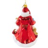 Huras Family 6.5 Inch Santa With A Rocking Horse Christmas Tree Ornament , Christmas Present Hand-Painted (1PC) - 2 of 3