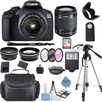 Canon EOS 4000D / Rebel T100 18MP Digital SLR Camera 18-55mm Lens ESSENTIAL  KIT