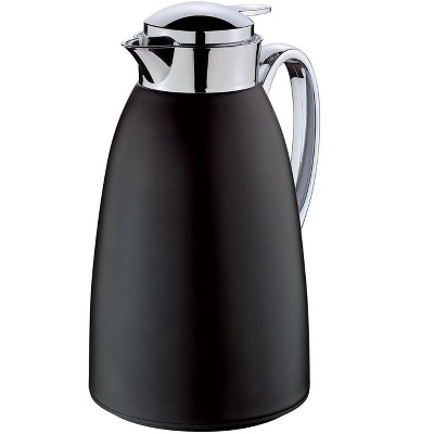 Cilio "Venezia" Insulated Server, glass liner, Black, 34 fl. oz.