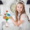 INFURNIC 3D Puzzles Flower Building Kit 633 PCS Creative DIY Artificial Flower Bricks for Mother's Day Gifts, Multicolored, 3.71"*2.26"*8.58" - 2 of 4