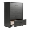 RealRooms Brookshore Tall 4-Drawer Dresser - 3 of 4