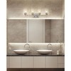 Lyna 4-Light Vanity Light - Elegant Steel Fixture for Contemporary & Transitional Bathrooms - 2 of 4