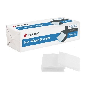 Gauze Pads, Non Sterile, Non Woven, 2" X 2", 4 Ply - 1 of 4