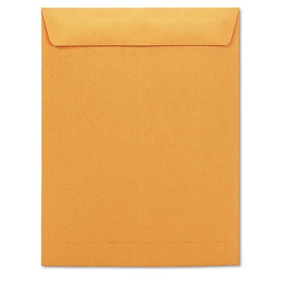 Universal Catalog Envelope, #13 1/2, Square Flap, Gummed Closure, 10 x 13, Brown Kraft, 250/Box