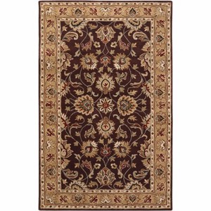 Hauteloom Cherryfield Burgundy 1024 Wool Area Rug - 1 of 4