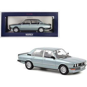 1980 BMW M 535i Light Blue Metallic 1/18 Diecast Model Car by Norev - 1 of 3