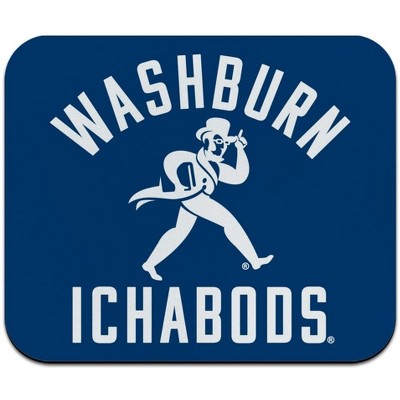 Washburn University Ichabods Logo Low Profile Thin Mouse Pad