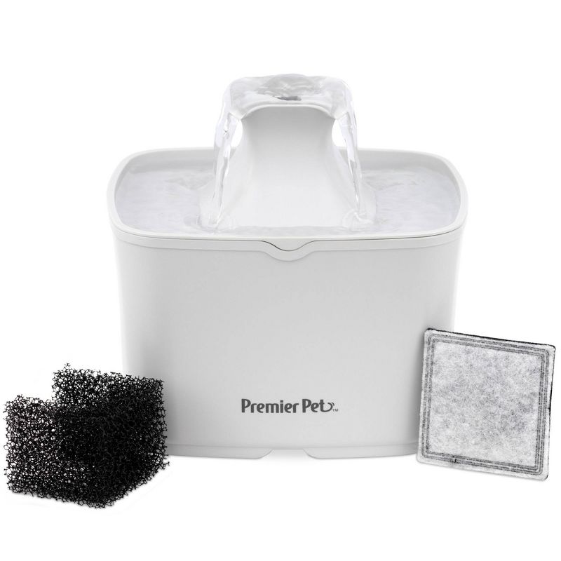 Premier Pet Automatic Water Fountain for Cats and Small Dogs - 60oz, 3 of 15