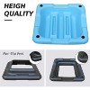 16"x16" High Step Aerobic Platform with 4 Risers, Height-Adjustable Step Aerobics Platform for Home Gym Exercise Fitness Workout - 3 of 4