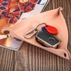Unique Bargains Decorative Catchall Holder Leather Valet Tray for Travel Engagement 2 Pcs - 4 of 4