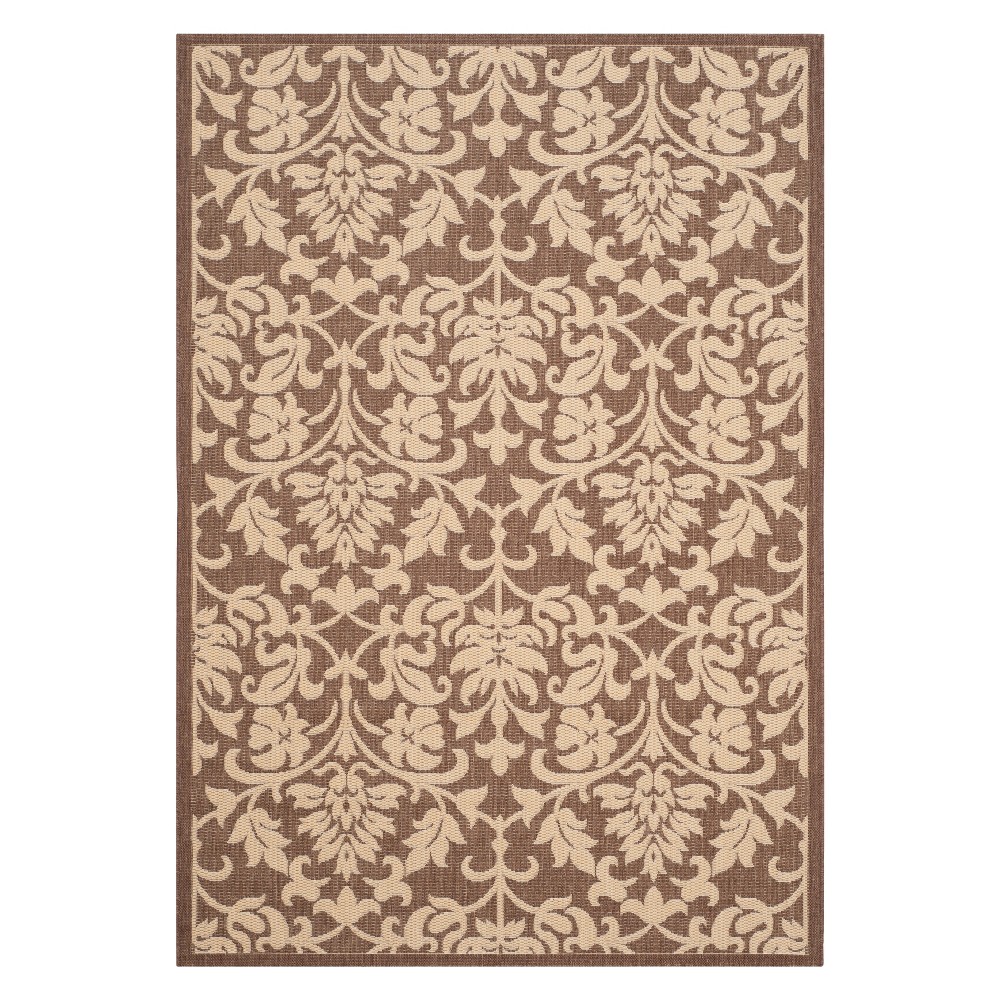  Outdoor Rug Chocolate/Natural