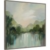 30" x 30" Cool Spring Day by Silvia Vassileva Framed Canvas Wall Art Print - Amanti Art: Hand-Stretched, Modern Decor - 2 of 4