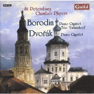 Dvorak & Borodin & st Petersburg Chamber Players - Piano Quartet Op 87 / Trio in G / Unfinished (CD) - 1 of 1