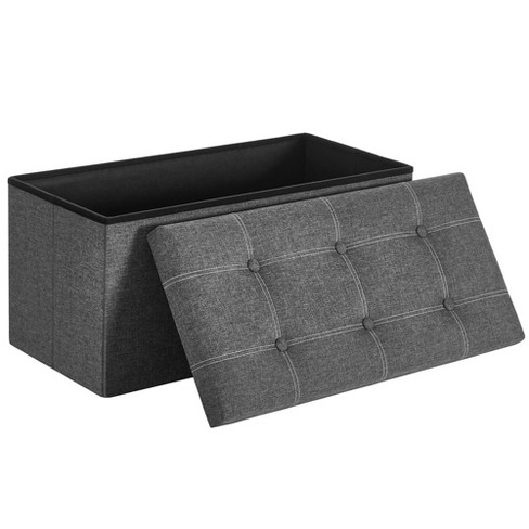 Songmics Storage Ottoman Bench Holds 660 Lb Ottoman With Storage ...