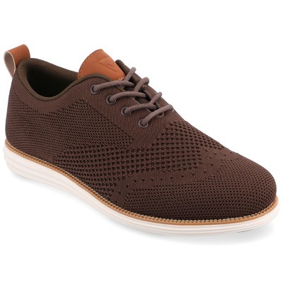 Vance Co. Medium And Wide Width Mens Ezra Tru Comfort Foam Knit Wingtip ...