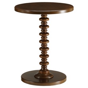 End Table Walnut, Brown, accent tables