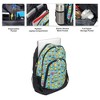 Reinforced and Water Resistant Padded Laptop School Backpack and Insulated Soft Cooler Lunch Bag Set, Emoji - 3 of 3