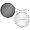 ZWILLING Peak 10-inch Stainless Steel Ceramic Nonstick Dual Performance Fry Pan with Lid - 2 of 4
