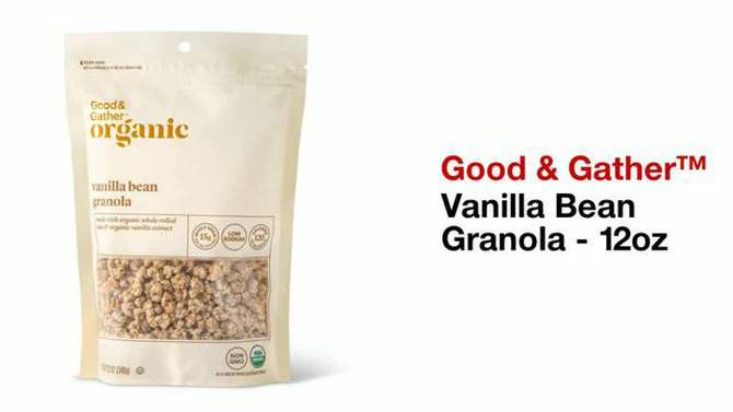 Vanilla Bean Granola - 12oz - Good & Gather&#8482;, 2 of 8, play video