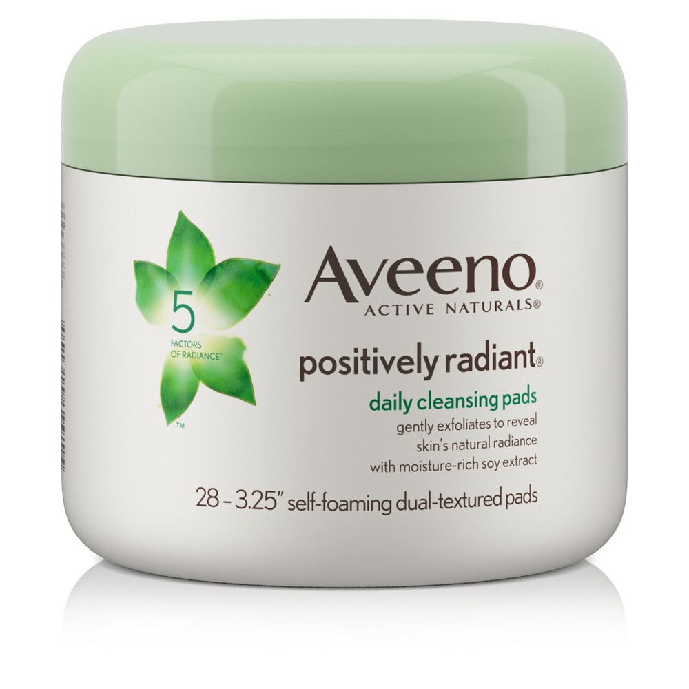 UPC 381370013105 product image for Aveeno Positively Radiant Exfoliating Daily Cleansing Pads - 28ct | upcitemdb.com