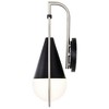 Nuvo Lighting Admiral 1 - Light Sconce in  Matte Black/Brushed Nickel - 2 of 4
