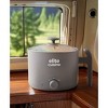 Elite Cuisine 1.25qt Noodle Express Hot Pot Stainless Steel Interior Glass Lid Gray - 2 of 4