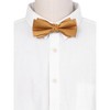 INSPIRE CHIC Men's Solid Color Pre-tied Double Layered Necktie - 4 of 4