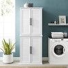 Bartlett Tall Storage Pantry With 2 Stackable Pantries White - Crosley ...