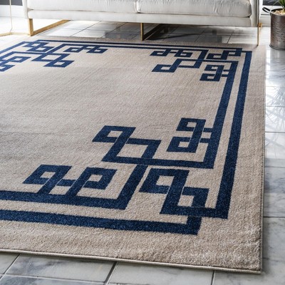 Unique Loom Athens Collection Area Rug - Geometric (' " x ' "  )