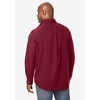 KingSize Men's Big & Tall Long Sleeve Wrinkle Free Sport Shirt - 3 of 4