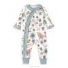 Women's Baby Girl Mother Nature Zippered Long Sleeve Romper - Tesa Babe - 3 of 3