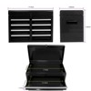 Maggift Tool Boxes and Totes Rolling Chest Storage Cabinet, Garage Organizer, Tool Multifunctional Storage Box, Black, 17.7"*11"*37.2" - 2 of 3