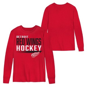 NHL Detroit Red Wings Boys' Long Sleeve T-Shirt - 1 of 3