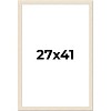 PosterPalooza | 27x41 Wide Barnwood Picture Frame, UV Acrylic, 6 Finishes - Grey, Brown, White, and Black - 2 of 4