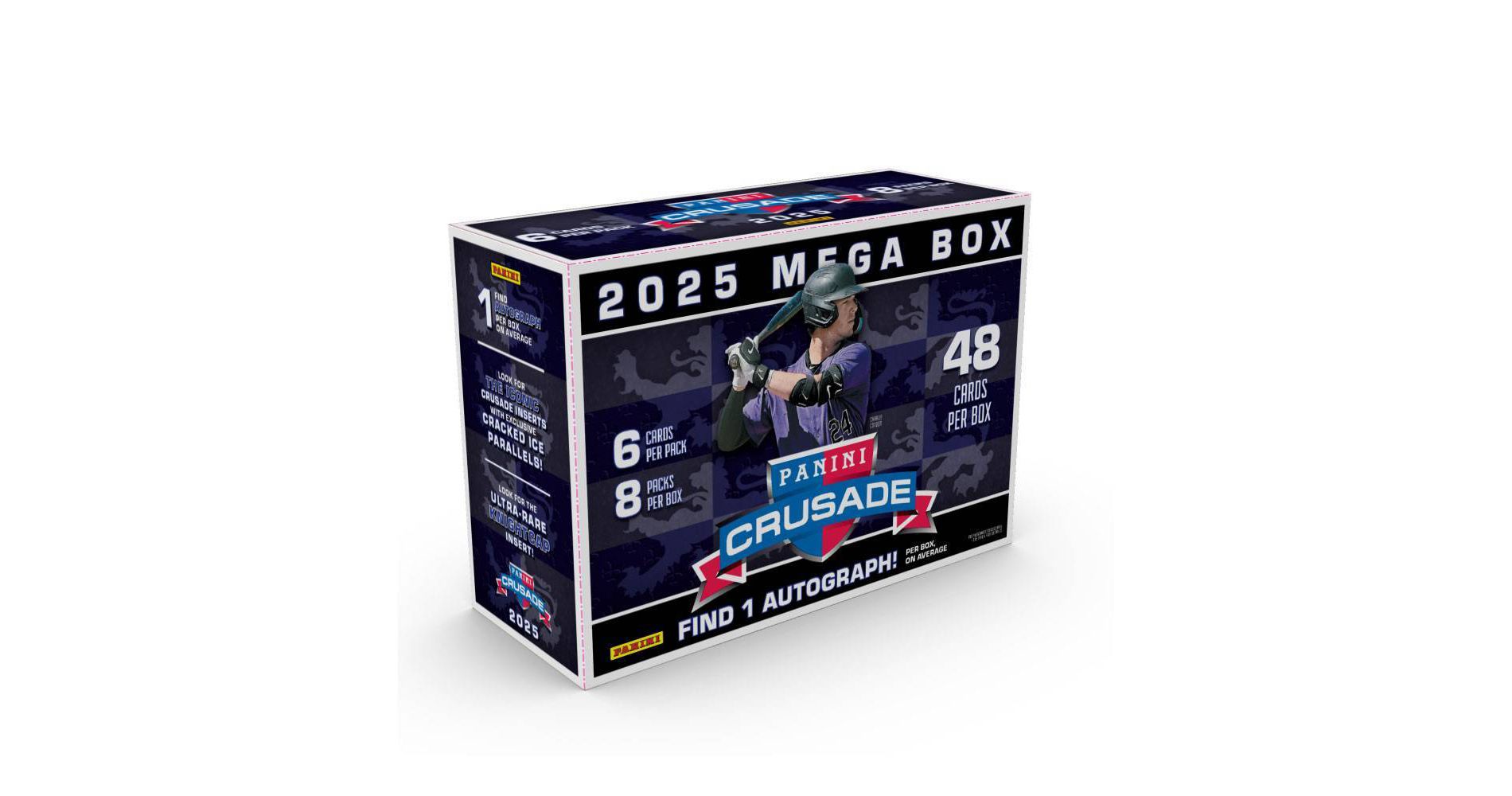 2025 Panini Crusade Baseball Trading Card Mega Box