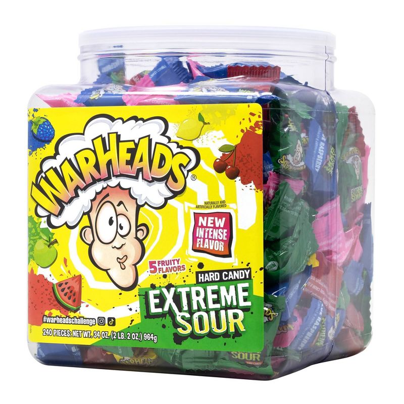 Warheads Xtreme Sour Hard Candy - 34oz, 4 of 7