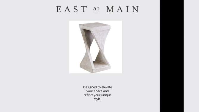Cason Side Table White Wash - East At Main, 2 of 7, play video