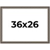 PosterPalooza | Weathered Black Picture Frame - UV Acrylic, Backing Board, Hanging Hardware Included - 2 of 4