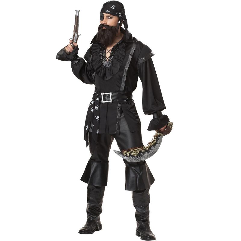 California Costumes Plundering Pirate Men's Costume, 1 of 3