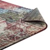 Modway Tribute Elowen 8x10 Area Rug – Distressed Vintage Mosaic Pattern in Multicolor, Soft Textured Low Pile Surface - 4 of 4