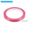 Unique Bargains Adhesive Versatile DIY Art Graphic Chart Thin Whiteboard Tape 5 Pcs - 2 of 4