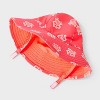Baby Boys' Reversible Crab Swim Hat - Cat & Jack™ Orange - 2 of 4