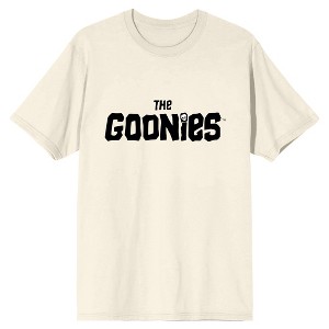 The Goonies Logo Men's Natural Ground T-shirt - 1 of 1