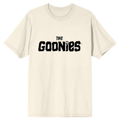 The Goonies Logo Men s Natural Ground T shirt Target