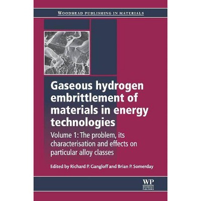 Gaseous Hydrogen Embrittlement of Materials in Energy Technologies - (Woodhead Publishing Metals and Surface Engineering) (Paperback)