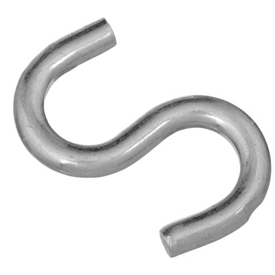 National Hardware Zinc-Plated Steel 2-1/2 in. L S-Hook 140 lb 1 pk (Case of 50)